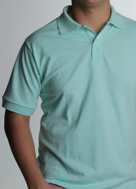 confecção de camisa verde bb polo masculina com bordado